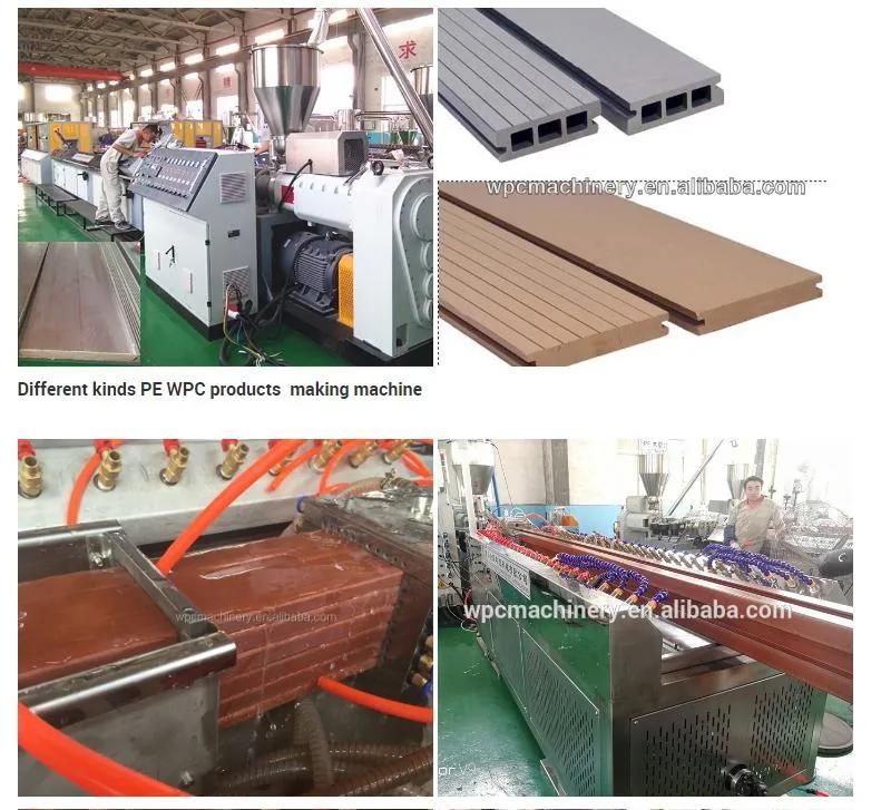 Wood Plastic WPC Parquet Making Machine