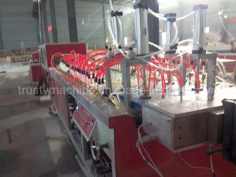 WPC Wall Panel Extruder Machine Production Line