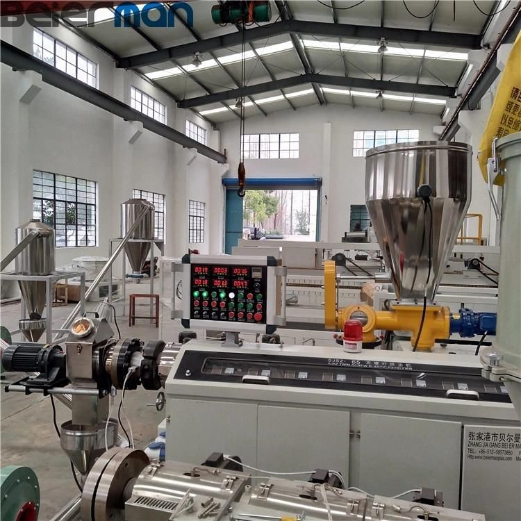 High Quality PVC Hot Die Face Cutter Granulating Line 250kg/H with Sjsz65/132 Double Screw Extruder