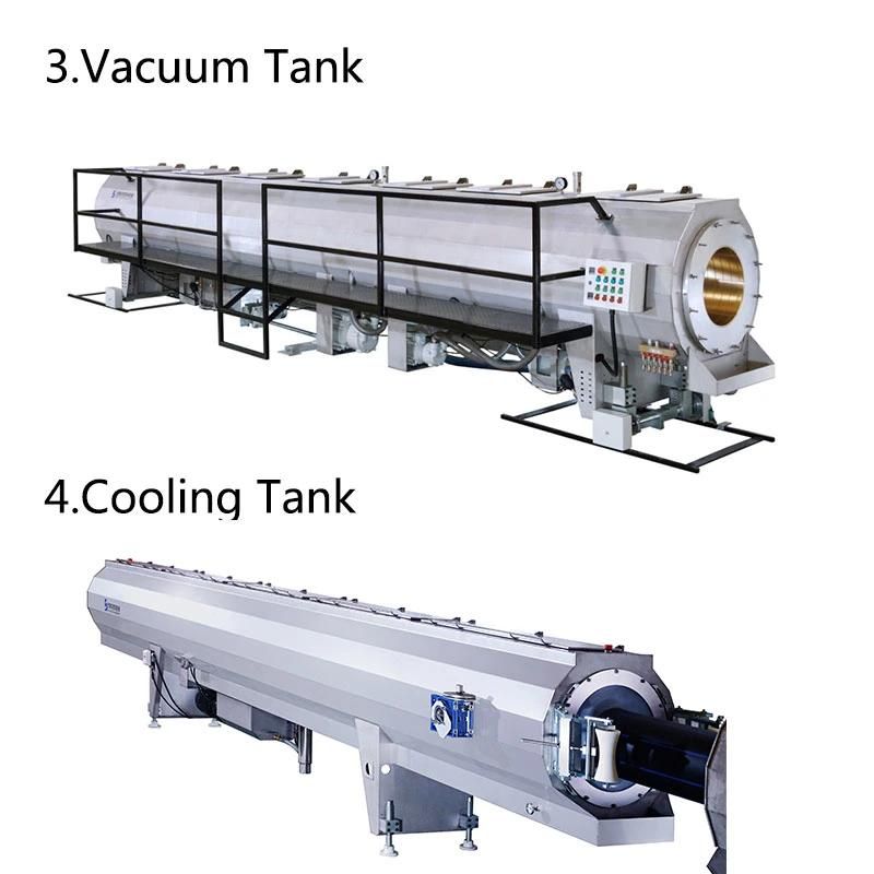 Bast HDPE Plastic Pipe Production Line/Plastic PE PP HDPE PPR Pipe Making Machine Extrusion Production Line