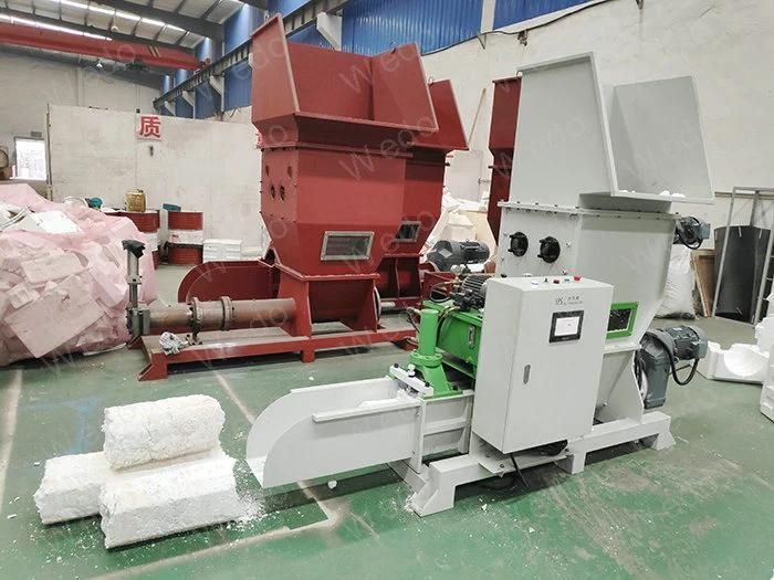 Wedo Expanded EPS Polystyrene Foam Block Compacting Block Compactor Machine