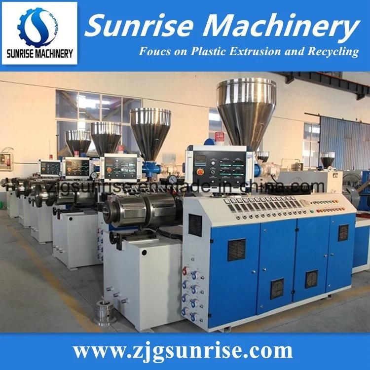 Sunrise Machinery Plastic UPVC PVC Pipe Production Extrusion Line