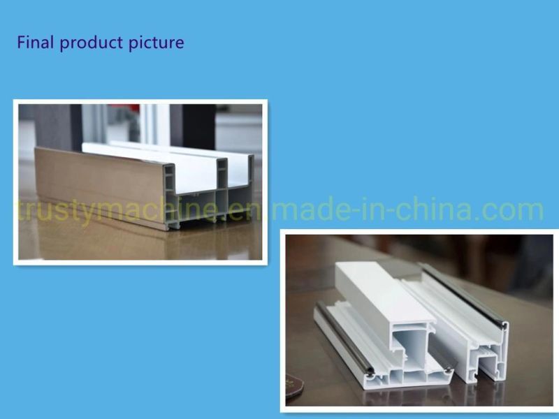 300mm Width PVC Window&Door Profile Extrusion Line