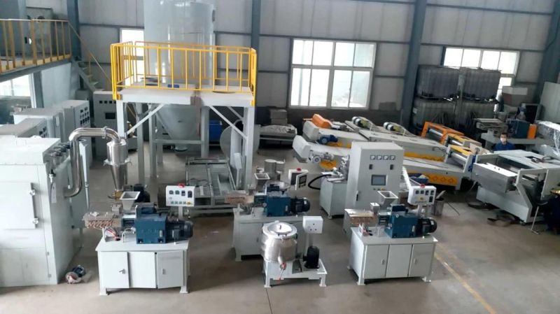 Tsk55 Clamshell Barrel Twin-Screw Extruder for Powder Coating Manufacturing