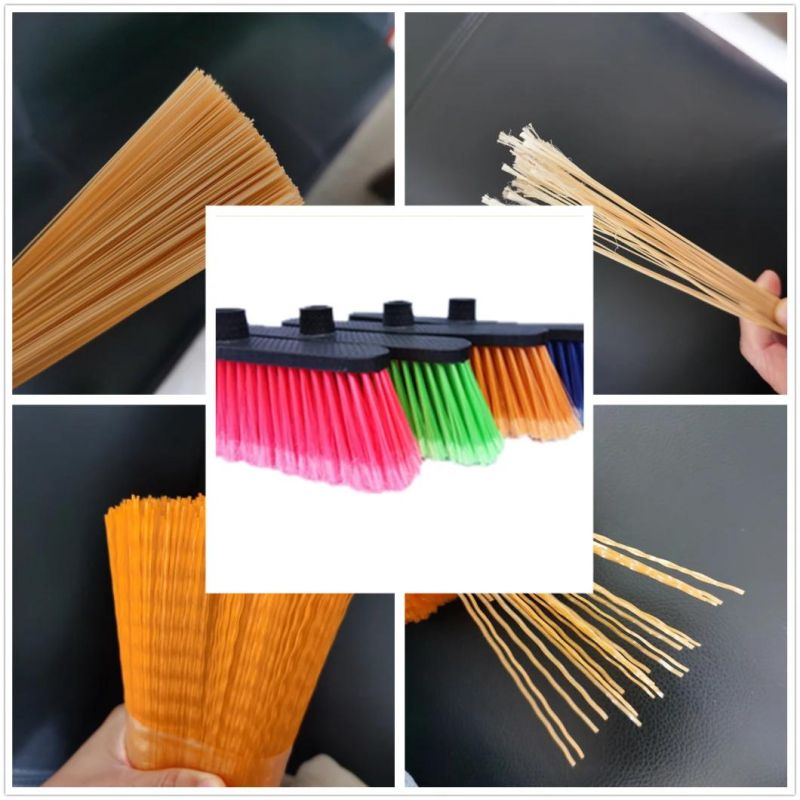 PP/PE/PA Plastic Brush Filament Making Machine for Road Snow Sweeper/Snow Plough Brush Fibers