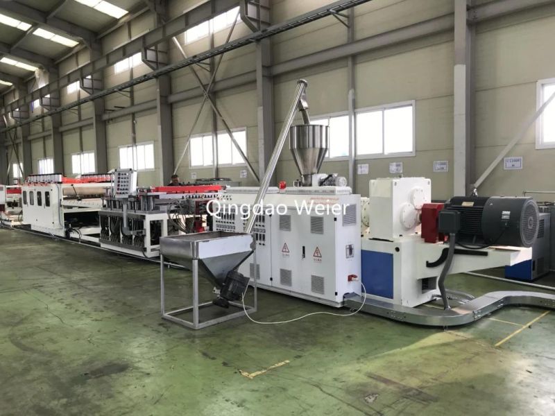 Construction Material PVC Crust Foamed Board Sheet Extrusion Machine