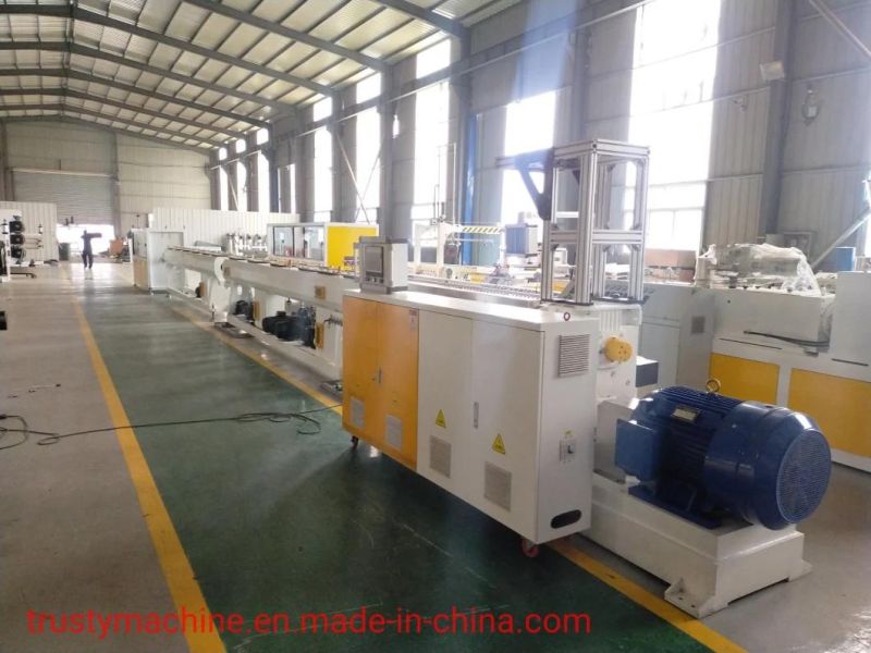 50mm-250mm HDPE Gas Supply Pipe Extrusion Line