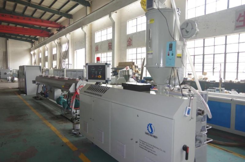 PVC Pipe Double Screw Extruder HDPE Pipe Single Screw Extruder