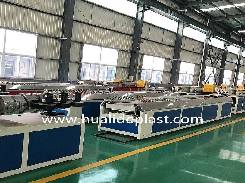 Local Factory UPVC Window Door Profile Extruder Machine