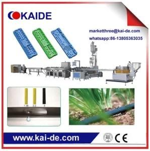 Flat Drip Irrigation Tape Making Machine/Drip Tape Production Line with Flat Emitter ...