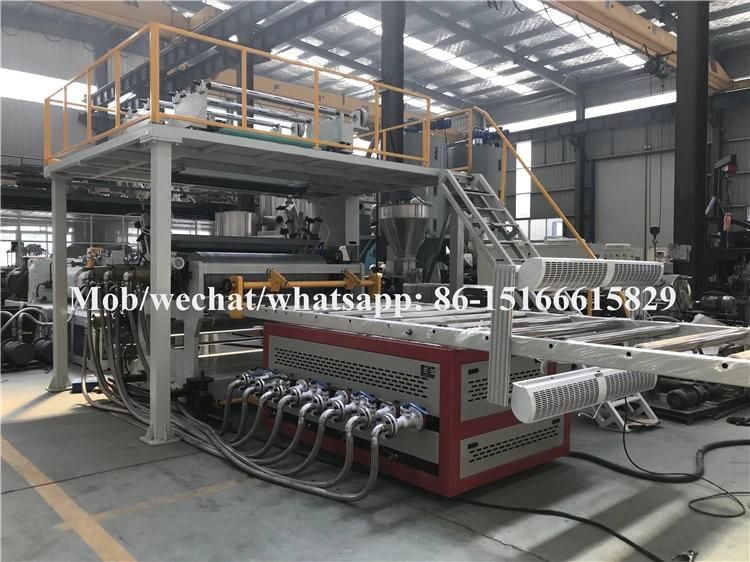 Plastic Waterproof PVC WPC Spc Flooring Plank Production Making Machine/Extruder