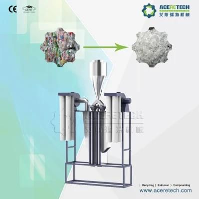 Post Consumer Waste Pet Bottle Recycling Washing Machine