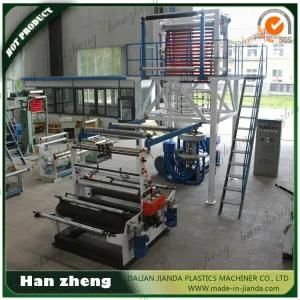 Single Screw PE Plastic Film Blowing Machine Sjm-Z45-2-1100