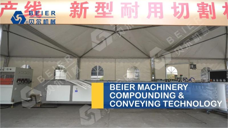 Parallel Twin Screw Extrusion Die-Face Hotting Cutting Granulation Line 800-1000kg/H