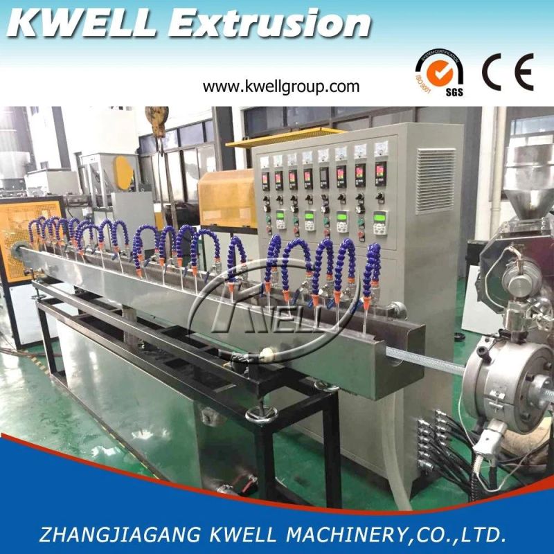 Flexible PVC Tubing Extrusion Machine/PVC Fiber Braided Hose Production Line