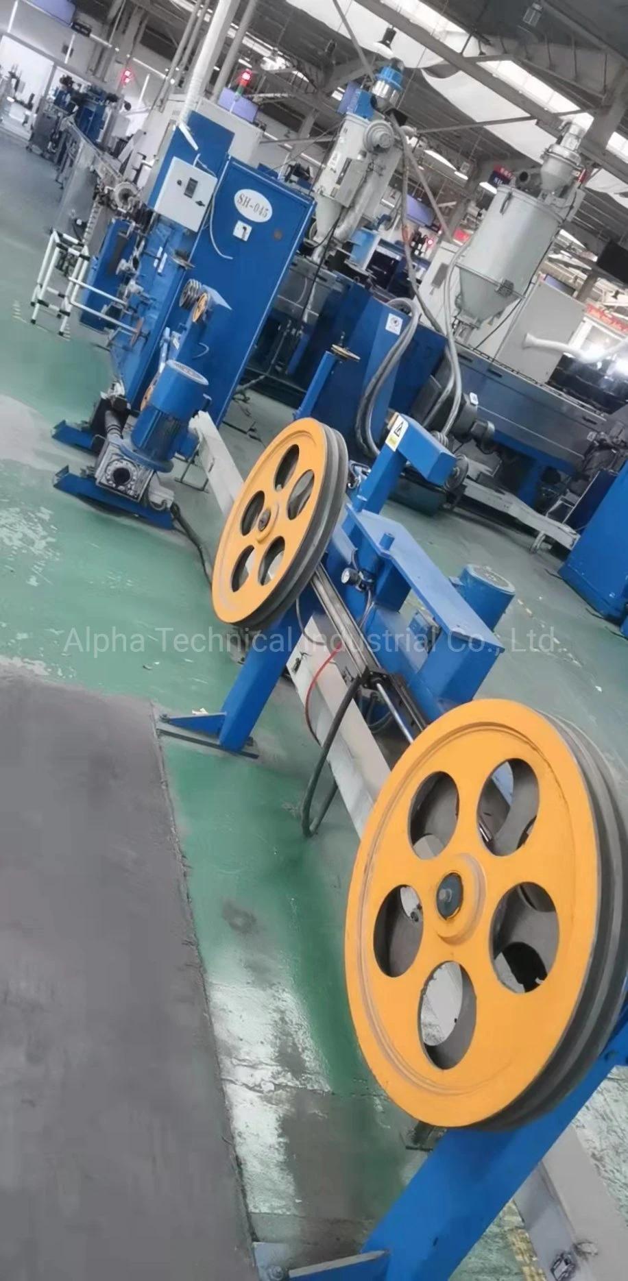 PE Fiber Cable Extrusion Sheathing Line for Optical Fiber Butterfly Cables Production^