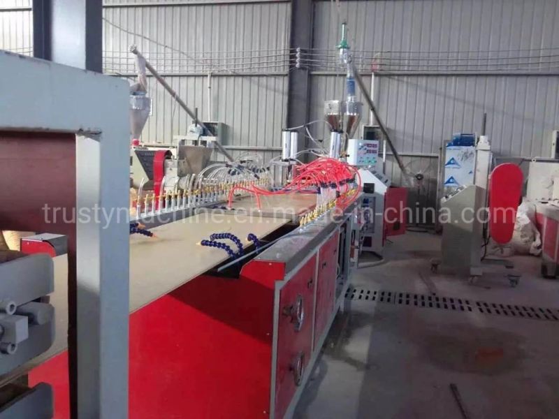 WPC Wall Panel Extruder Machine Production Line