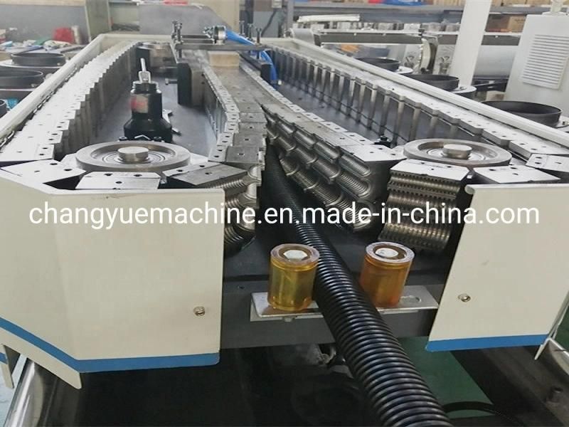 High Productivity PVC Single Wall Corrugated Pipe Line