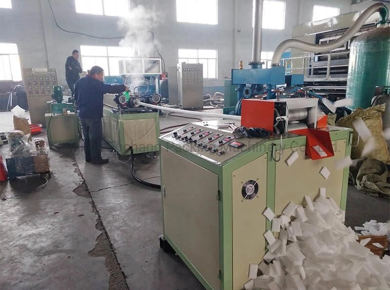 Automatic EPE Foam Fruit Net Production Line PE Fruit Foam Packing Net Extruder Foam Net Extrusion Machine