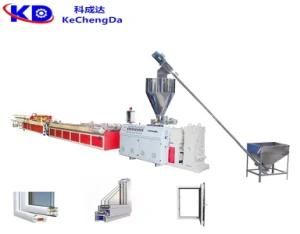 Plastic Extruder PVC Window Door Profile Production Extrusion Making Machine