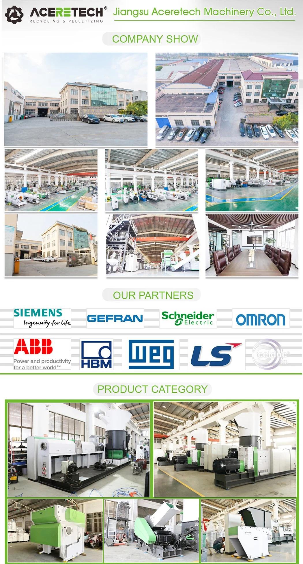 High Quality Hot Sale Lumps/Board / Pipes Shredder Crushing Washing Line Pet Plastic Granulating Machine