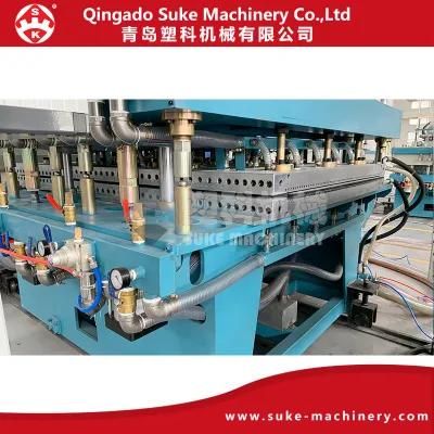 PP Hollow Corrguated Formwork Extrusion Production Making Machine