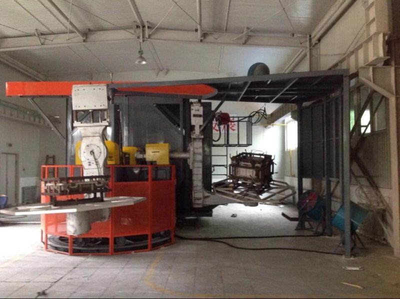 New Professional Style Carrousel Rotomolding Equipment