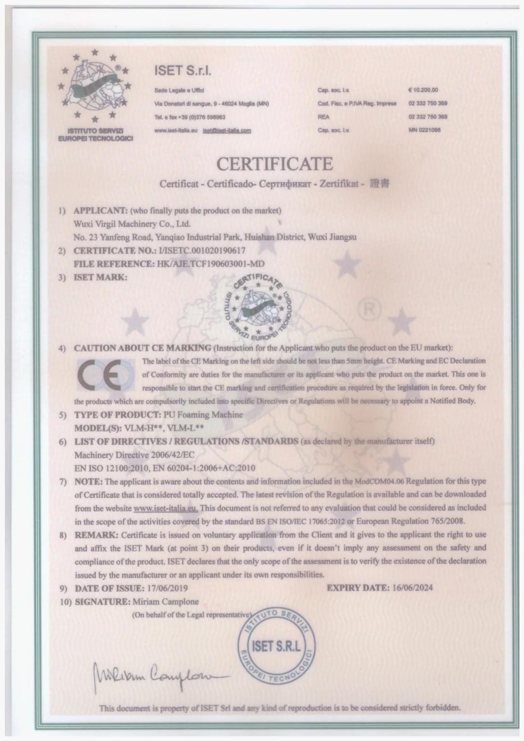 PU Machine for Cold Chain Truck Production Line