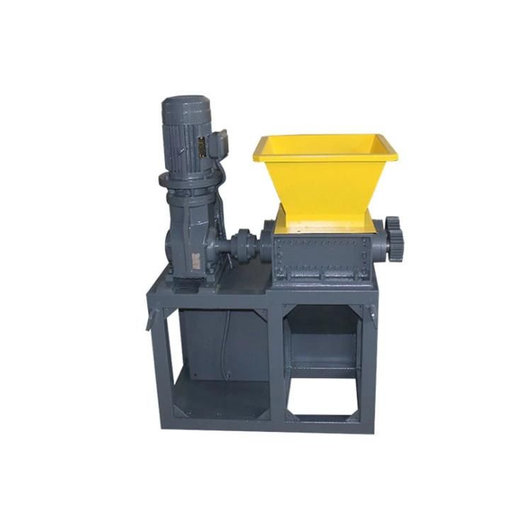 Double Shaft Shredder for Cutting Wood Board Plastic Bucket Rubber