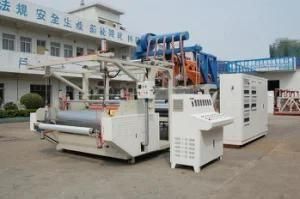 Power saving plastic film machine