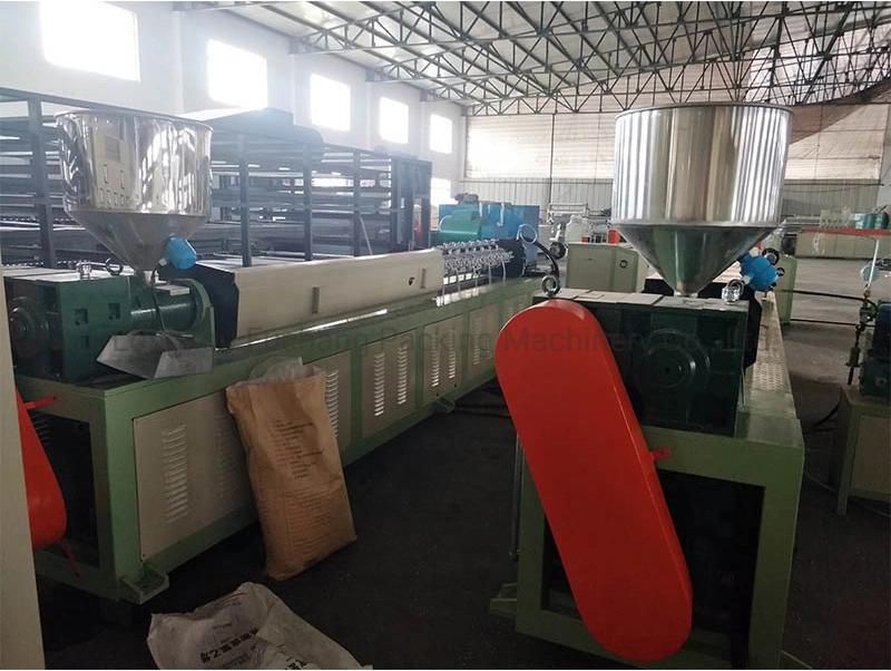 Foam Mesh Machine for Foam Fruit Vegetables Packing Rose PE Plastic Protective Mesh Making Machine