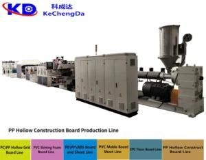 Plastic PP Hollow Grid Board Production Line