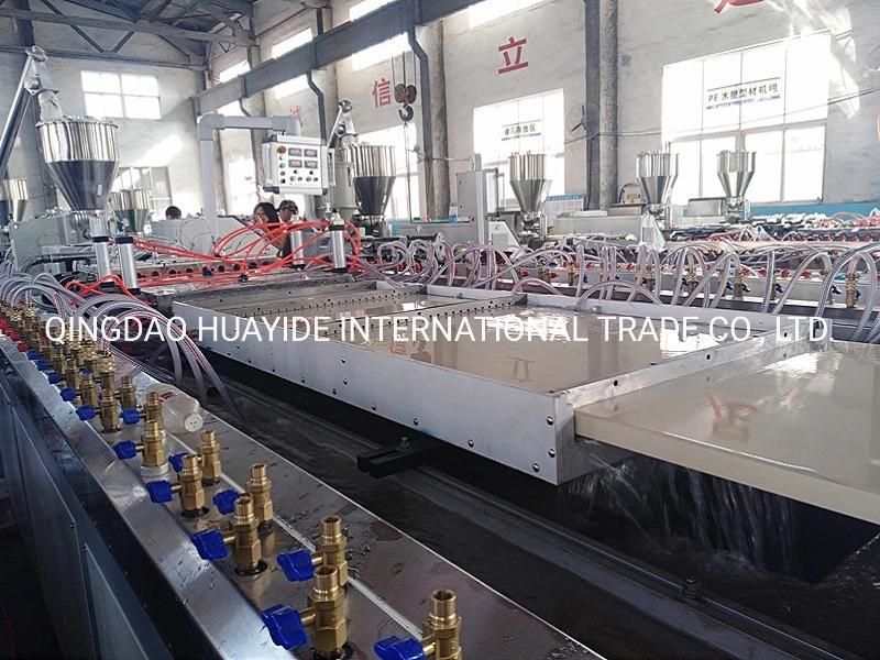 High Standard PVC WPC Hollow Door Panel Production Line