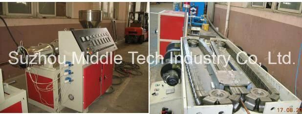 PE/PP/PVC Single Wall Corrugated and Garden Hose Pipe Machine