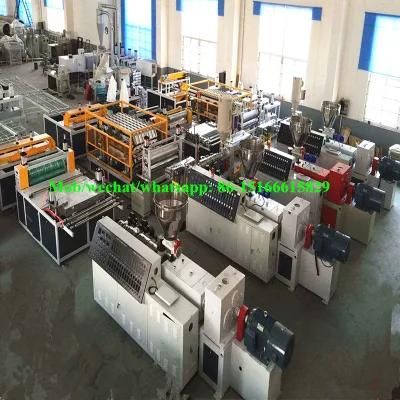 ASA PMMA PVC Glazed Roof Tile Making Machine From Qingdao Factory