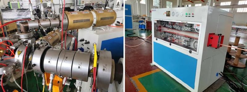 Three Layers EVOH/Pert Pipe Extrusion Line 16mmx2.0mm for Floor Heating System