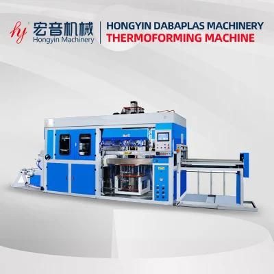 High Transparent Plastic Boxes Vacuum Forming Machine