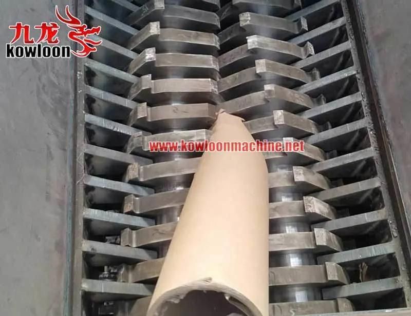 Waste Cartons Recycling Shredder Cartons Pipes Shredder