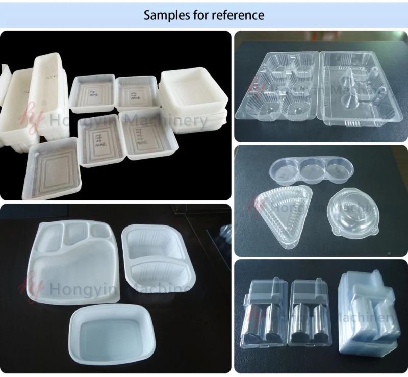 High Transparent Plastic Boxes Vacuum Forming Machine