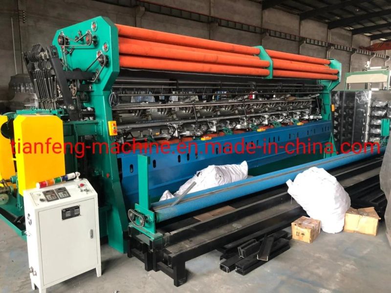 Plastic Sun Shade Net Making Machines Raschel Net Knitting Loom Plastic Shade Net Bag Knitting Machines, Monofilament Extruder Line for Shade Net Fish Net