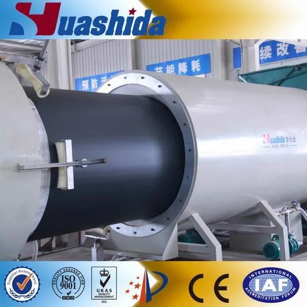 PE Plastic Jacket Pipe Pre-Insulated Pipe Casing Extrusion Line