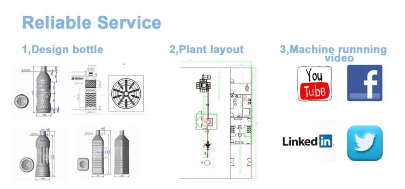 5L Pet Jar Preform Semi Automatic Blow Bottle Making Machine Cost