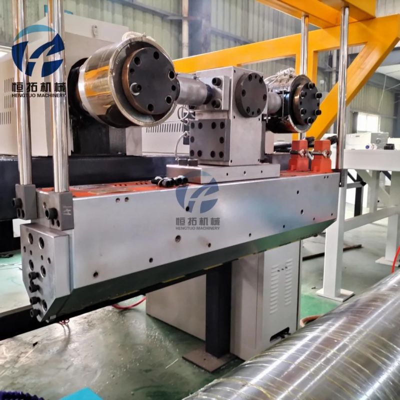 1000mm Plastic LLDPE Double Layer Double Screw Co-Extrusion Stretch Wrap Film Making Machine