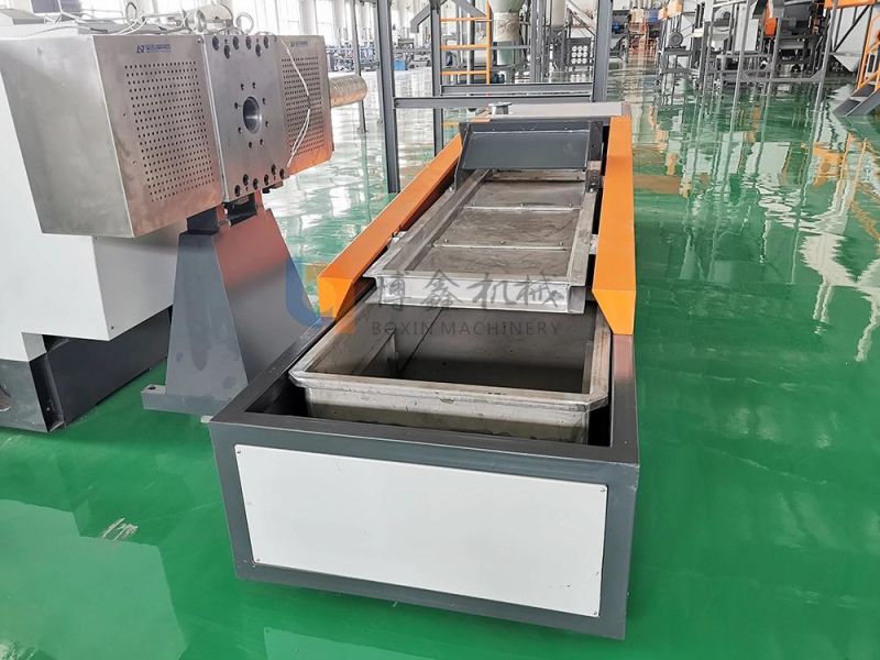 Single Screw Extruder Plastic Film Recycling Machine