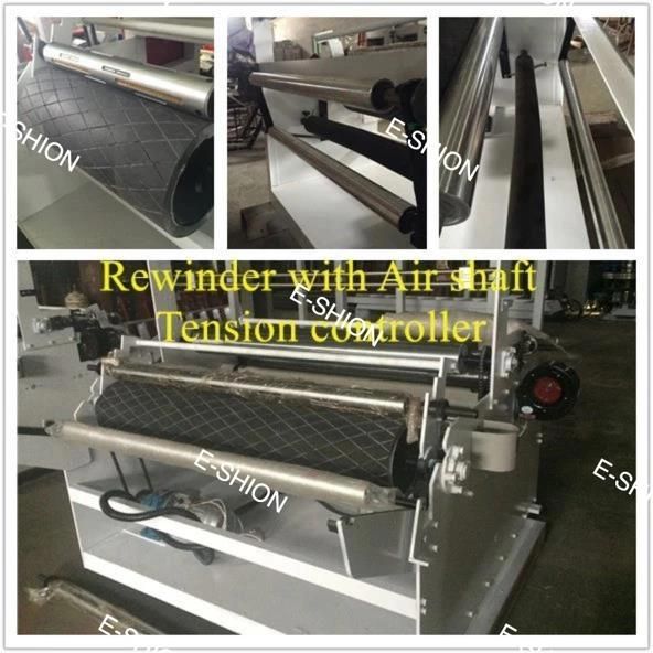 Double Die Polyethymene Plastic HDPE LDPE PE Film Blowing Machine