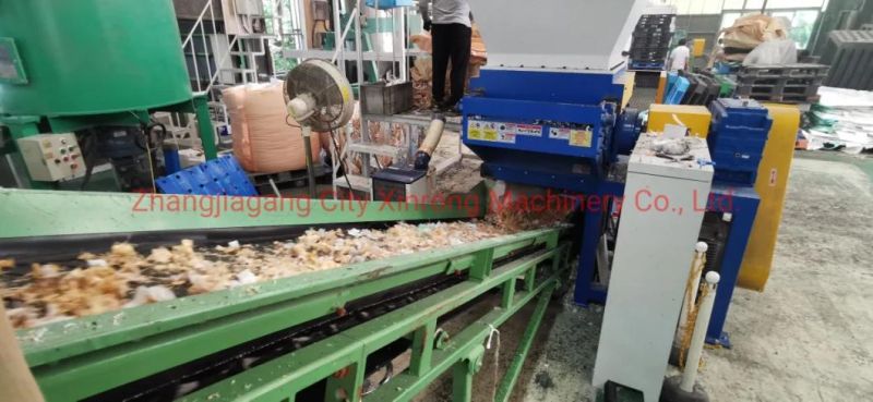 Single Shaft Shredder for Plastic Film, Bags/Shredder for Woven Bags/Shredder for Jumbo Bags