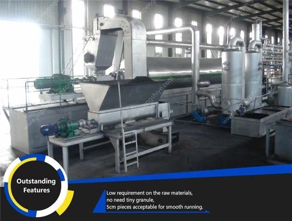 High Profit Continuous Tire Recycling Pyrolysis Machine