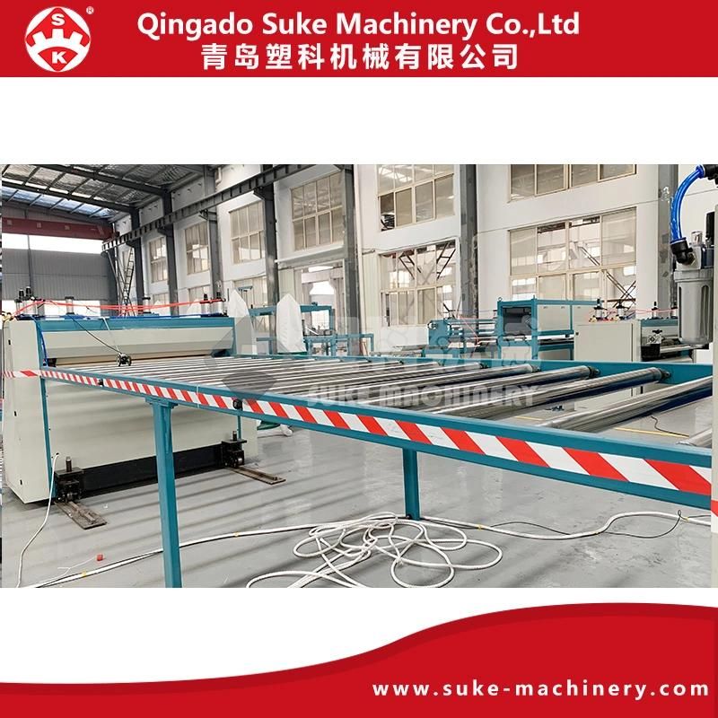 PP Hollow Corrguated Formwork Extrusion Production Making Machine