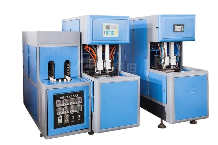 2000bph Semi-Automatic Pet Bottle Blow Molding Machine / Plastic Bottle Making Machine
