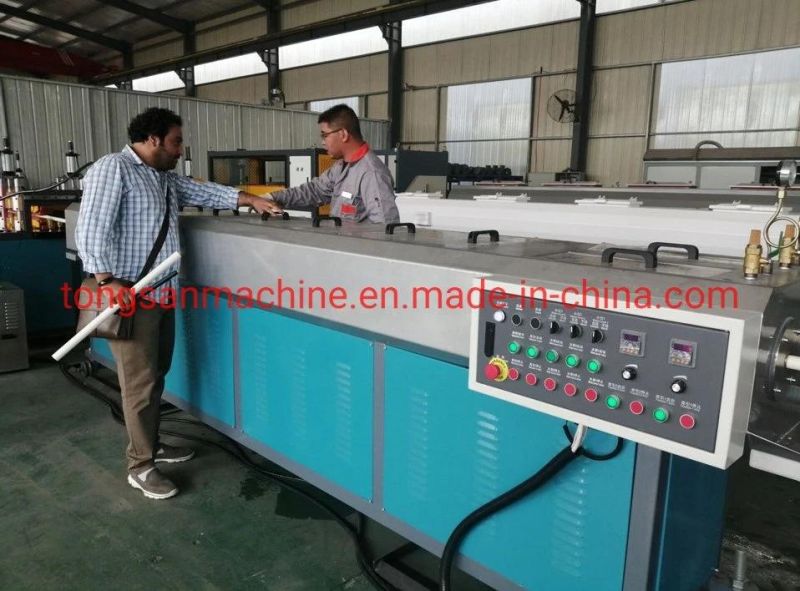 16-40mm Four Cavity PVC Pipe Extrusion Line Making Machine Sjms65/132